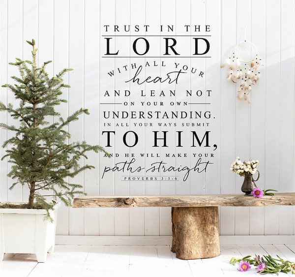 Redesign Decor Transferfolie - Trust the Lord