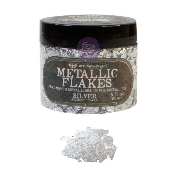 Metallic Flakes - Silver
