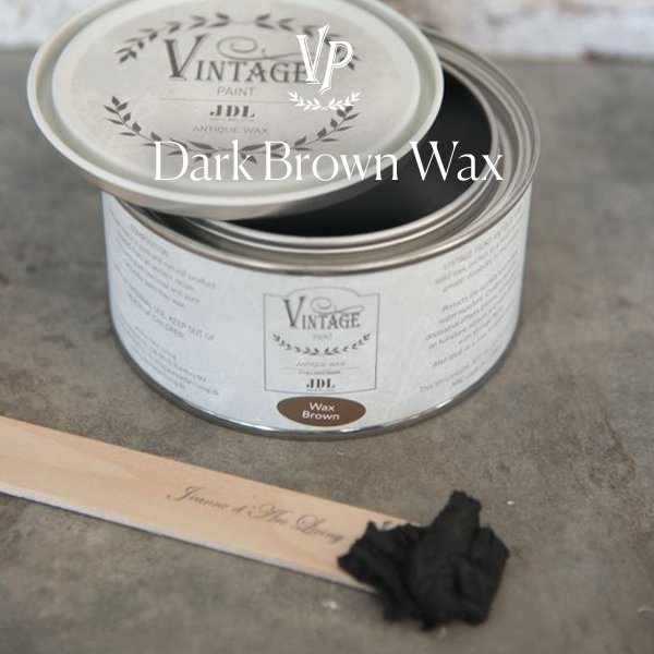 Vintage Paint - Dark Brown  Wax
