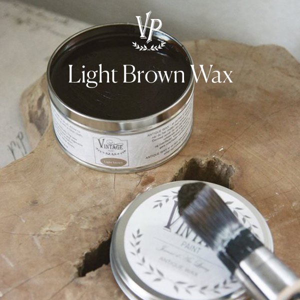 Vintage Paint - Light Brown Wax