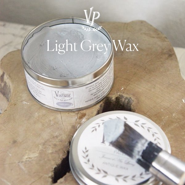Vintage Paint - Light Grey Wax
