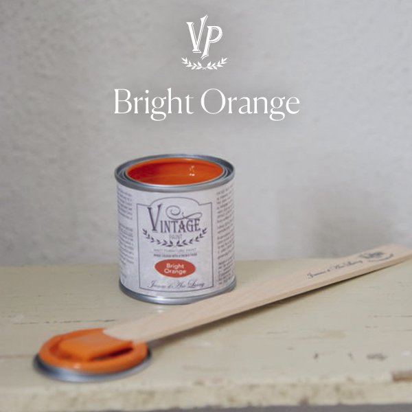Vintage Paint Kreidefarbe - Bright Orange