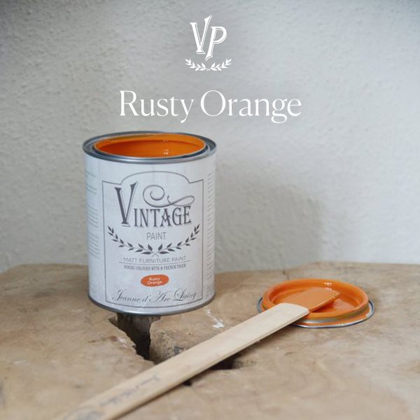Vintage Paint Kreidefarbe - Rusty Orange