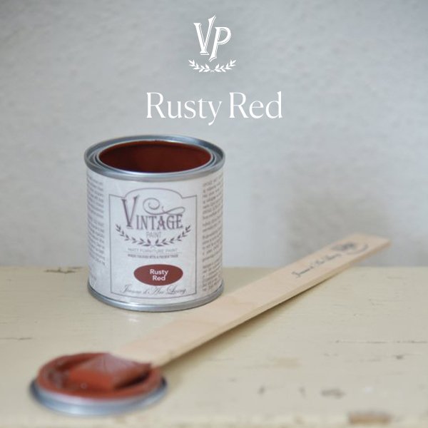 Vintage Paint Kreidefarbe - Rusty Red