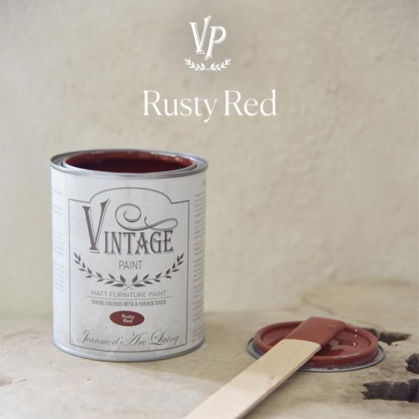 Vintage Paint Kreidefarbe - Rusty Red