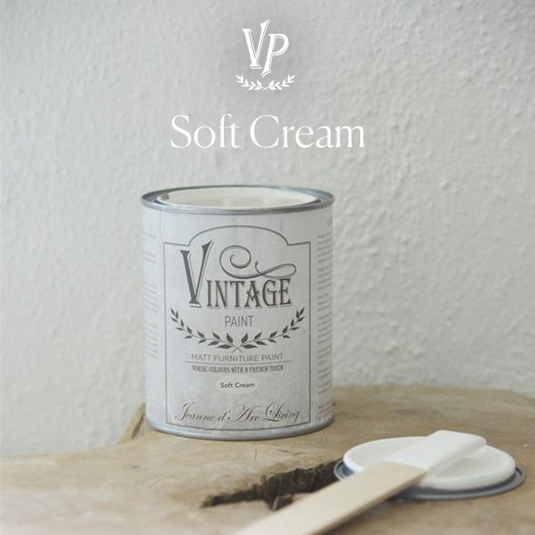 Vintage Paint Kreidefarbe - Soft Cream