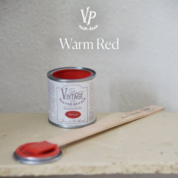 Vintage Paint Kreidefarbe - Warm Red