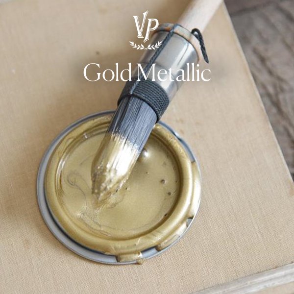 Vintage Paint Kreidefarbe - Gold Metallic - 200 ml