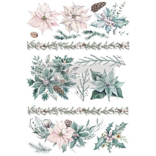 Redesign Decor Transferfolie - Evergreen Florals