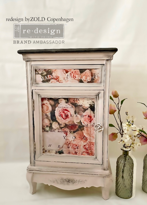 Re-Design Decoupage Decor Tissue Paper - Angelic Rose Garden