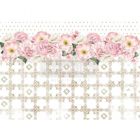 Redesign Decoupage Decor Tissue Paper - Tranquil Bloom